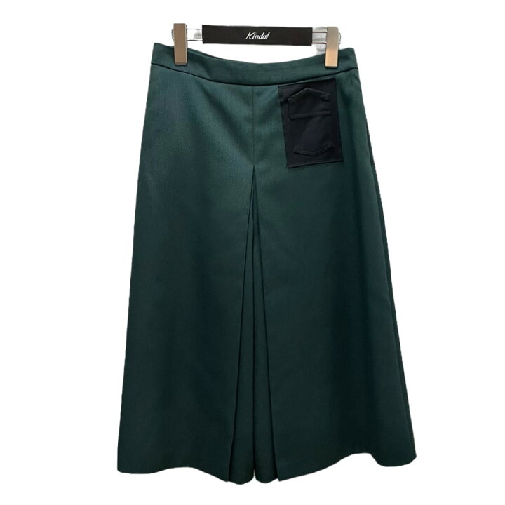 楽天市場】【中古】Maison Martin Margielaキュロットパンツ グリーン 