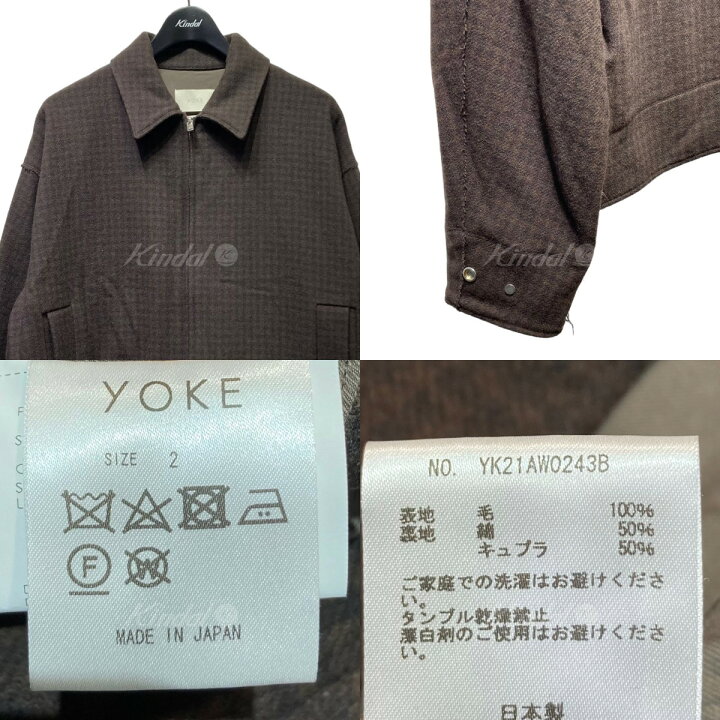楽天市場】【中古】YOKE21AW LOOSE DRIZZER JACKET ジャケット 