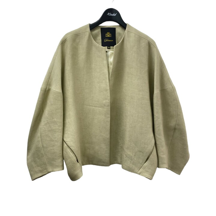 楽天市場】【中古】DRAWER ドロップスリーブジャケット ベージュ 