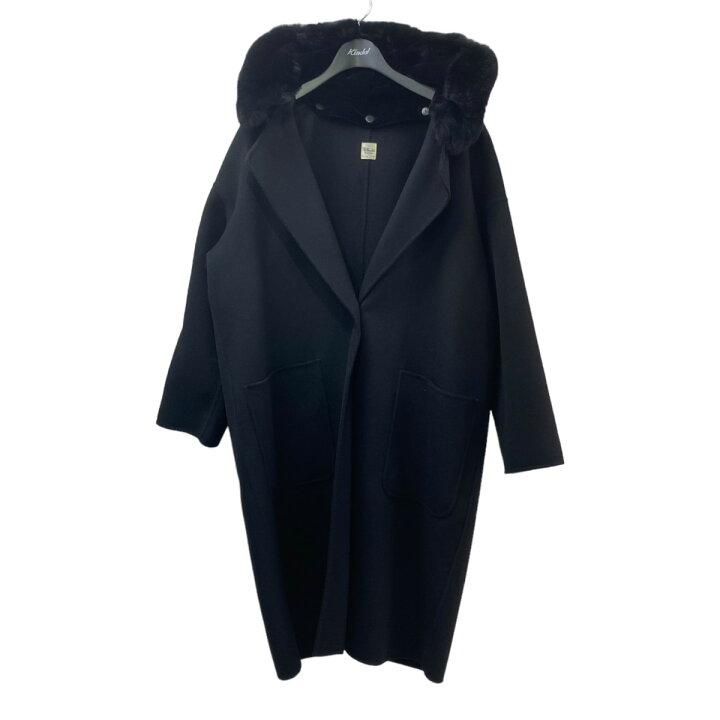 楽天市場】【中古】Ron Herman ロングコート レッキスファー ブラック  