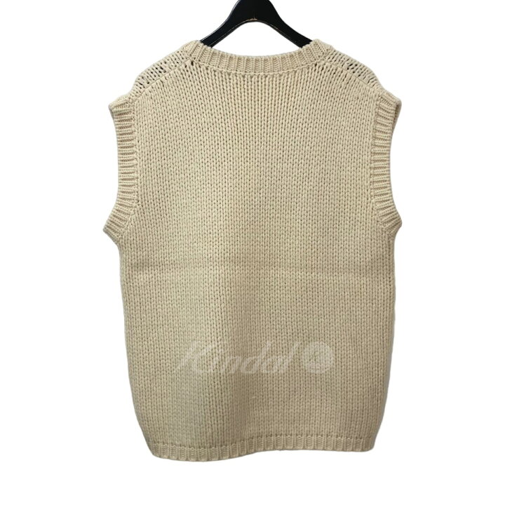 楽天市場】【中古】CristaSeya ニットベスト アイボリー サイズ：L  