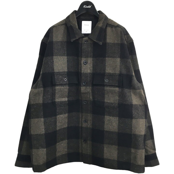 楽天市場】【中古】KAJA「WOOL BUFFALO CHECK CPO JACKET」 CPO 