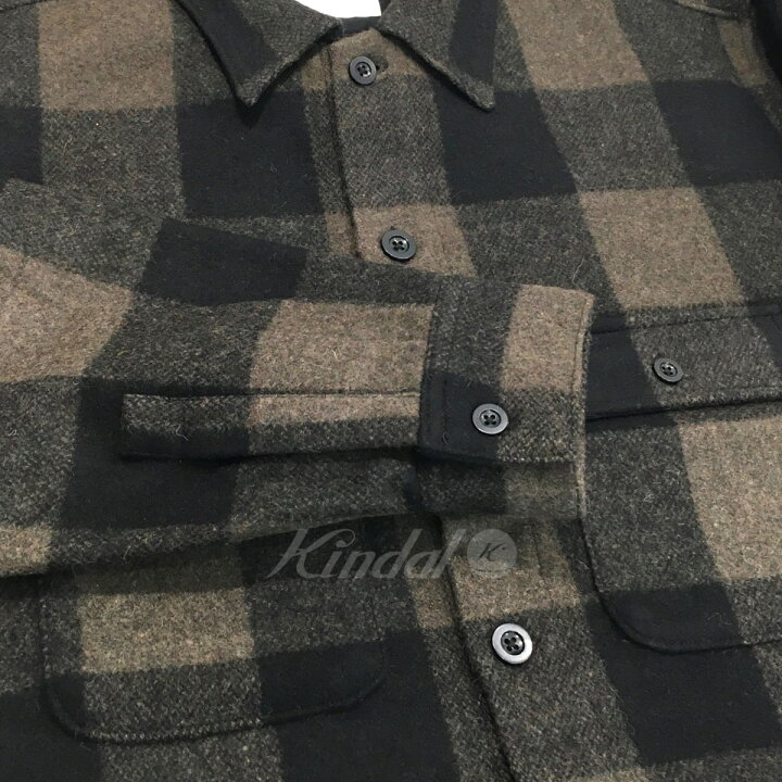 楽天市場】【中古】KAJA「WOOL BUFFALO CHECK CPO JACKET」 CPO  