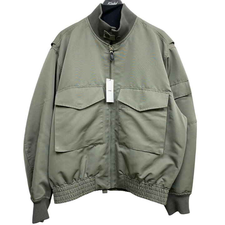 楽天市場】【中古】HYKE 22AW WEP JACKETミリタリーオーバーサイズ 