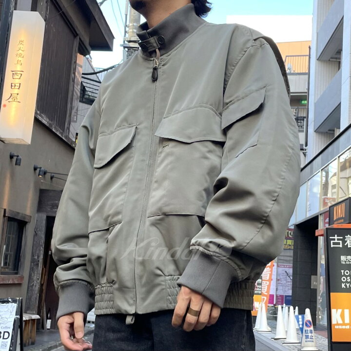 楽天市場】【中古】HYKE 22AW WEP JACKETミリタリーオーバーサイズ 