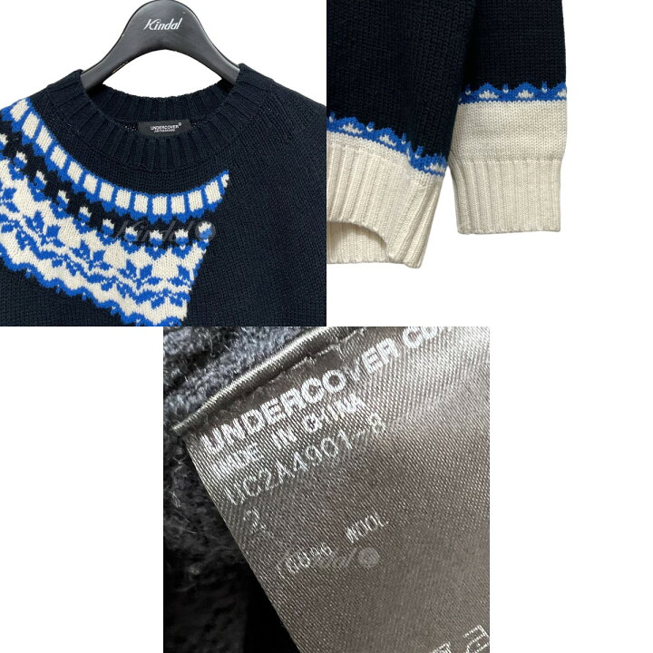 楽天市場】【中古】UNDERCOVER 2021AW ROUND NECK KNIT ラウンドネック 