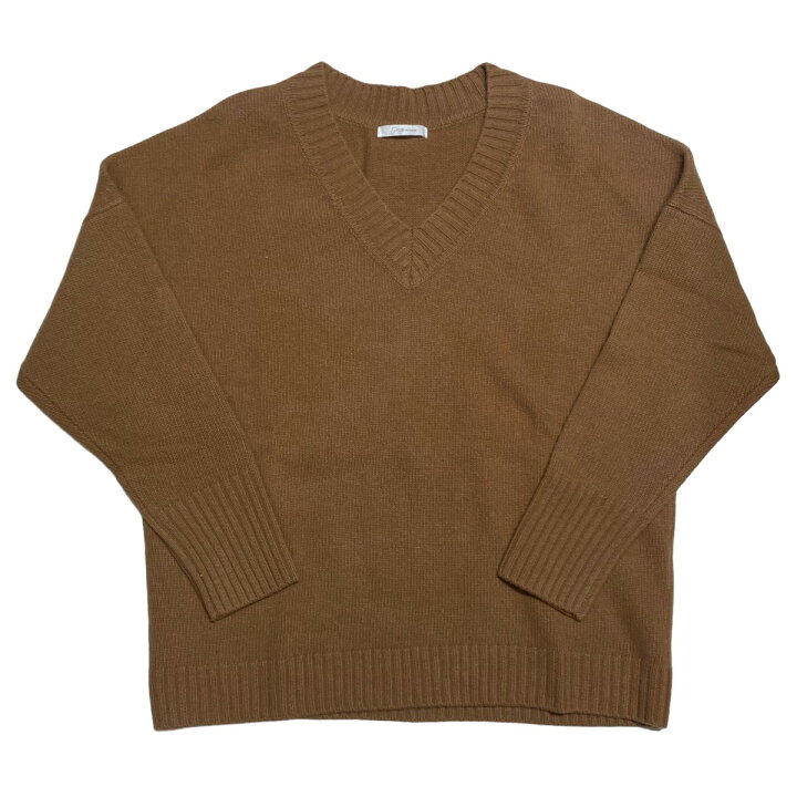 楽天市場】【中古】Plage ウールカシミヤVネックプルオーバーニット 