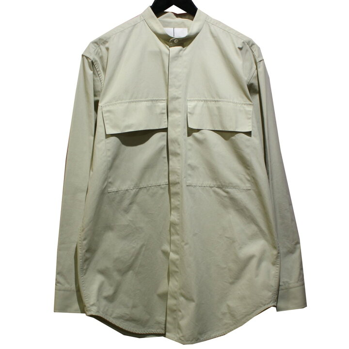 楽天市場】【中古】JIL SANDER21AW Collerless Shirt ノーカラー 