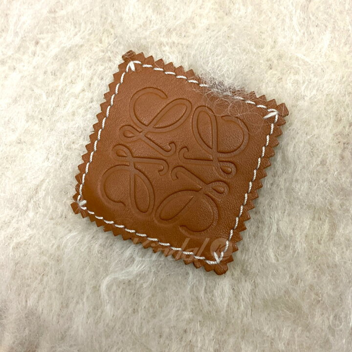 楽天市場】【中古】LOEWE ウールモヘアマフラー アイボリー 【190923 