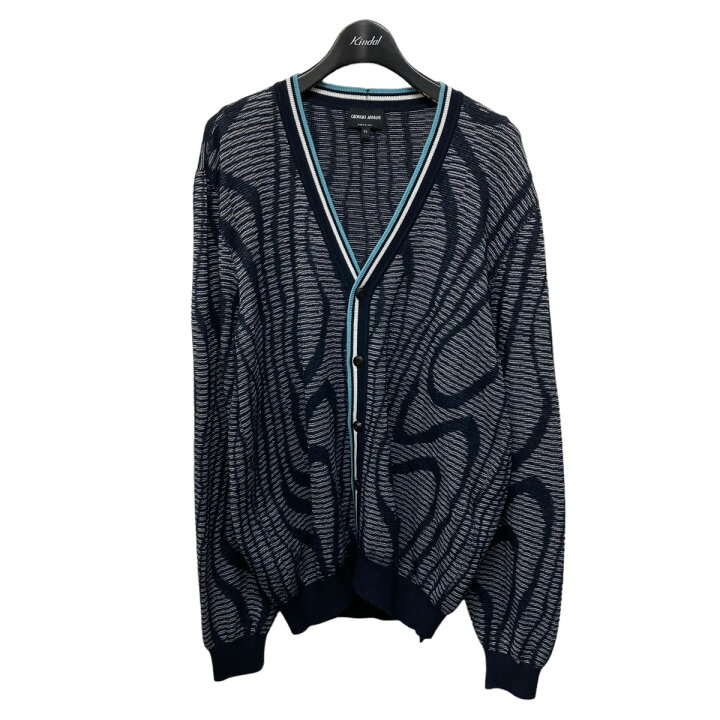 楽天市場】【中古】GIORGIO ARMANI カーディガン ネイビー サイズ：50 