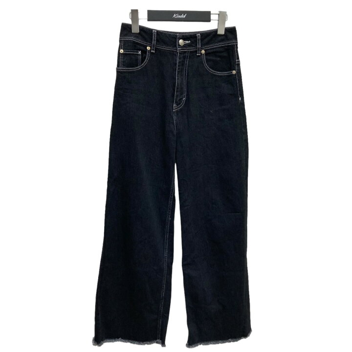 PUBLIC TOKYO ブラック ワイドパンツ サイズ2（楽天市場】【中古 