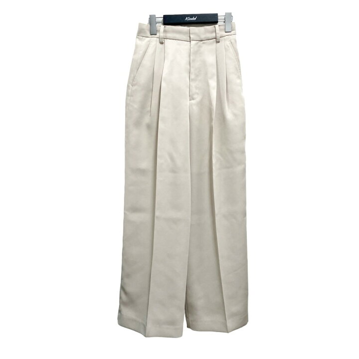 楽天市場】【中古】TODAYFUL Doubletuck Satin Trousers トラウザー  