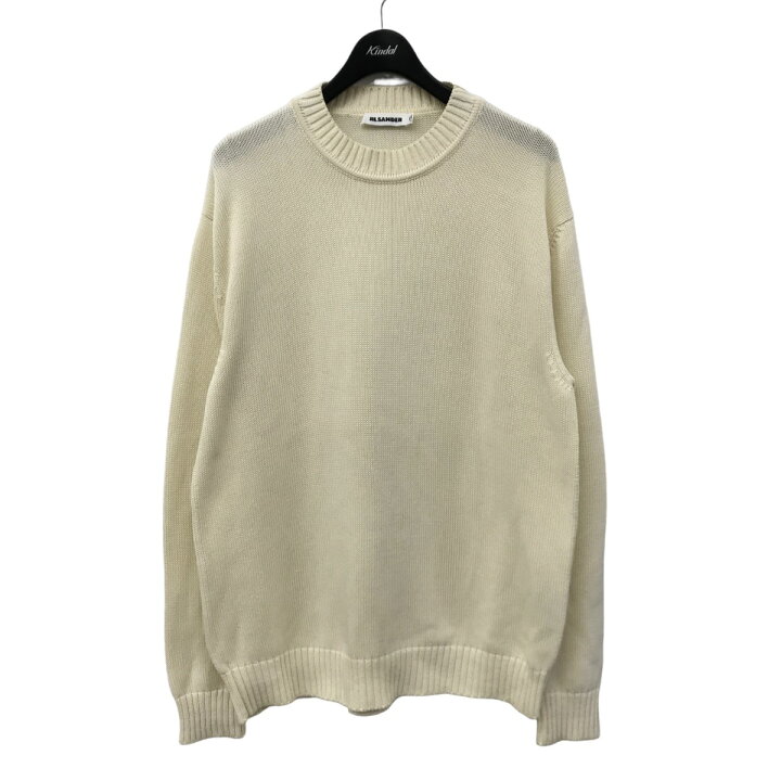 楽天市場】【中古】JIL SANDER コットンニット JSUO751025 アイボリー  