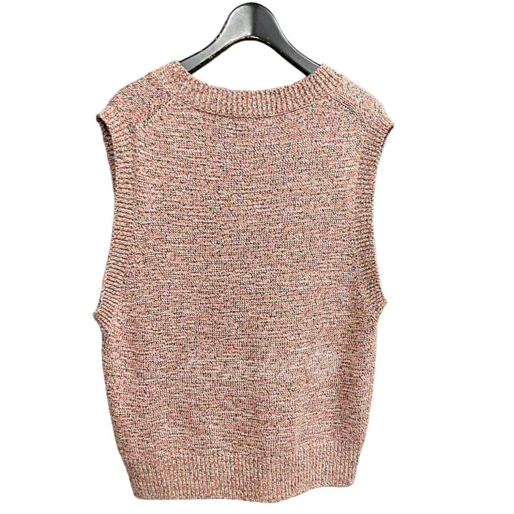 楽天市場】【中古】MASU「MELANGE V-NECK VEST」ニットベスト ピンク 