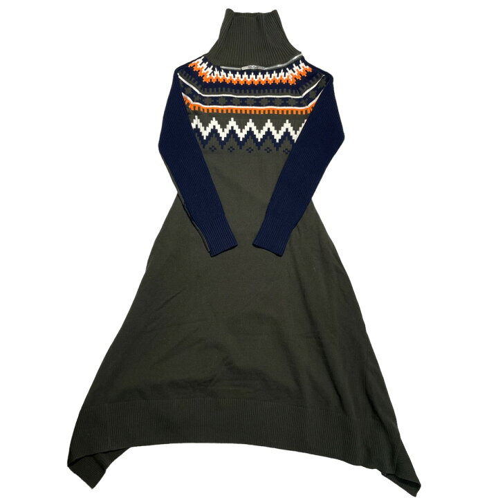 楽天市場】【中古】sacai ホリデーコレクションウールハイネックニット  