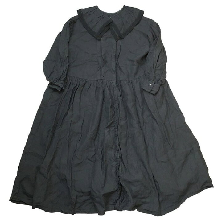 楽天市場】【中古】nest Robe2023AW リネン天然染め レース付け衿 