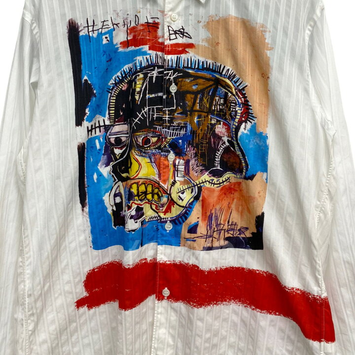楽天市場】【中古】COMME des GARCONS SHIRT×Jean-Michel Basquiat 