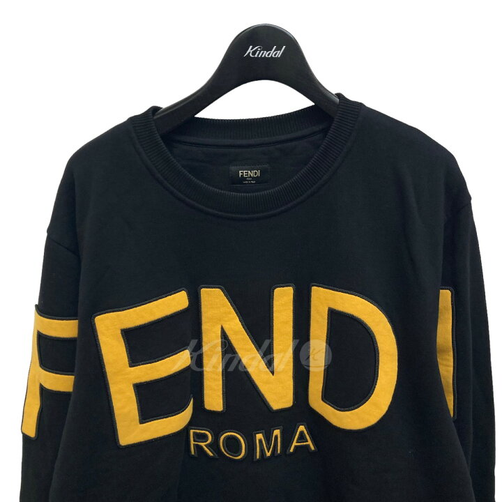 楽天市場】【中古】FENDIロゴスウェット FY0178 AEA6 ブラック 