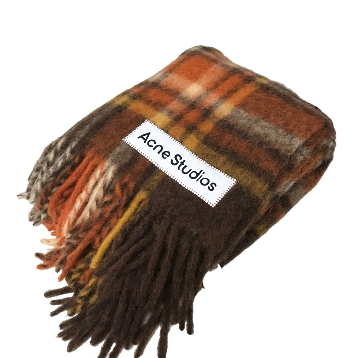 楽天市場】【中古】ACNE STUDIOS 大判ストール ブラウン サイズ  