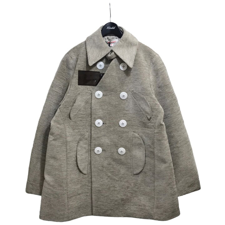 楽天市場】【中古】MASU22AW ｢V NECK PEA COAT｣ Vネックピーコート 