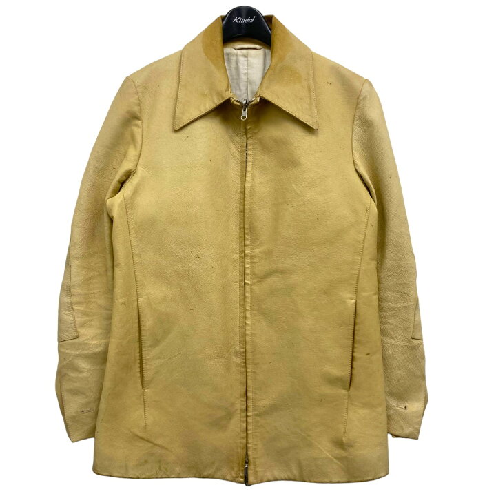 楽天市場】【中古】CAROL CHRISTIAN POELL レザージャケット イエロー 
