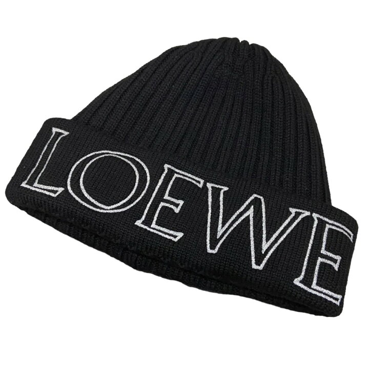 楽天市場】【中古】LOEWE ニット帽 ブラック サイズ：表記無し 