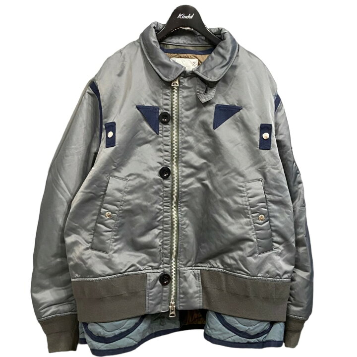 楽天市場】【中古】sacai22AW ｢Nylon Twill Mix Blouson｣ナイロン  