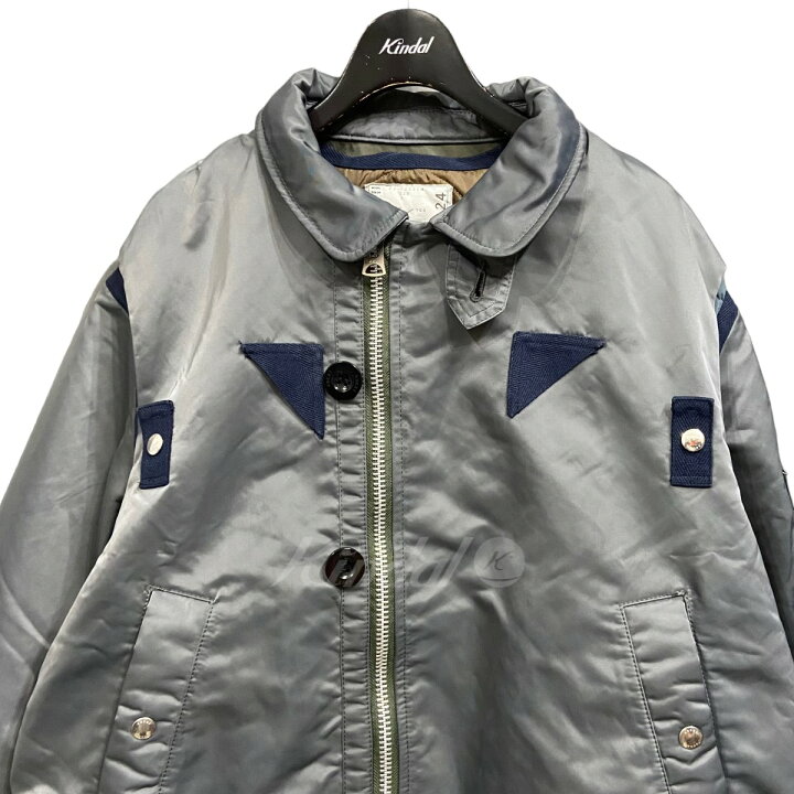 楽天市場】【中古】sacai22AW ｢Nylon Twill Mix Blouson｣ナイロン 
