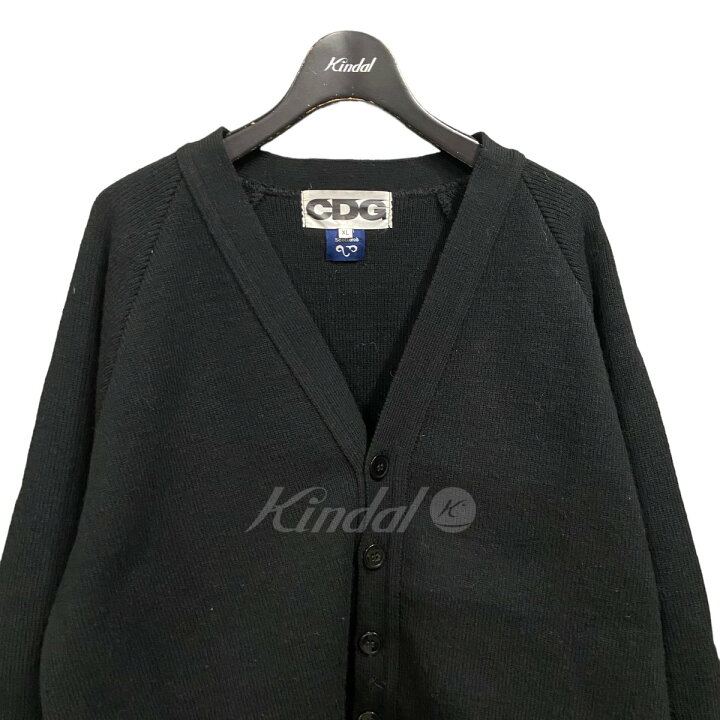 楽天市場】【中古】CDG×LOCHAVEN CDGロゴカーディガン ブラック サイズ 