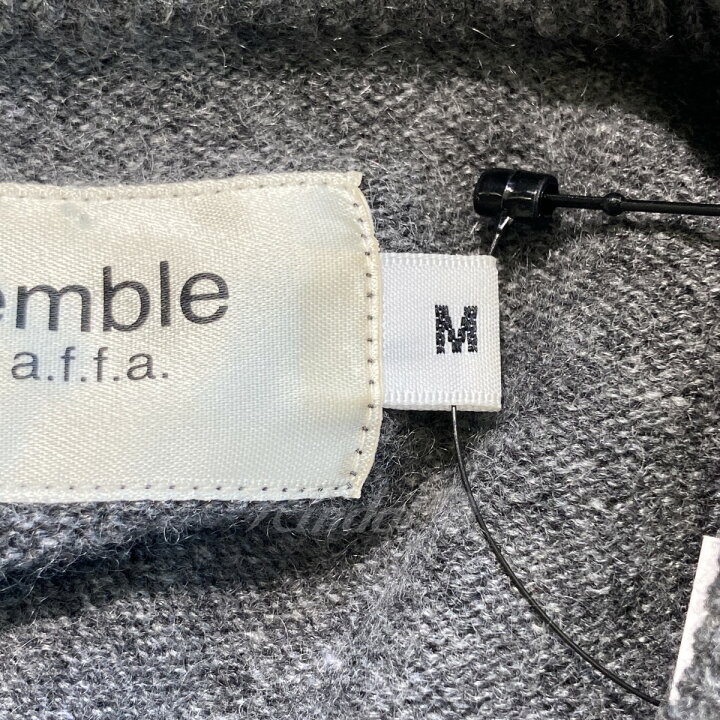 楽天市場】【中古】assemble a．k．a． AFFA カシミヤニット ライト 