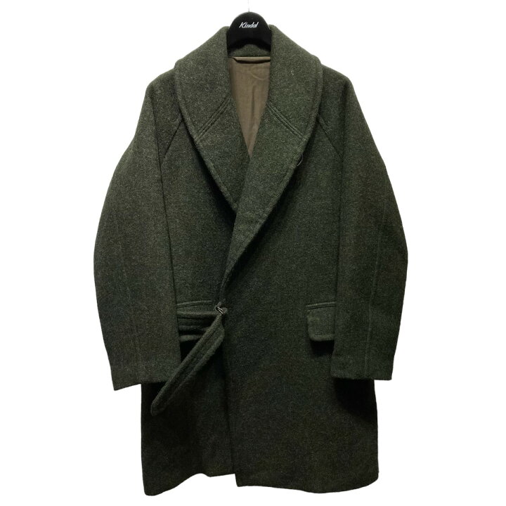 楽天市場】【中古】COMOLI ウールショールカラーコート Q03-04009 