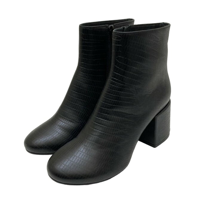 楽天市場】【中古】MM6 Maison Margielaサイドジップブーツ ブラック 