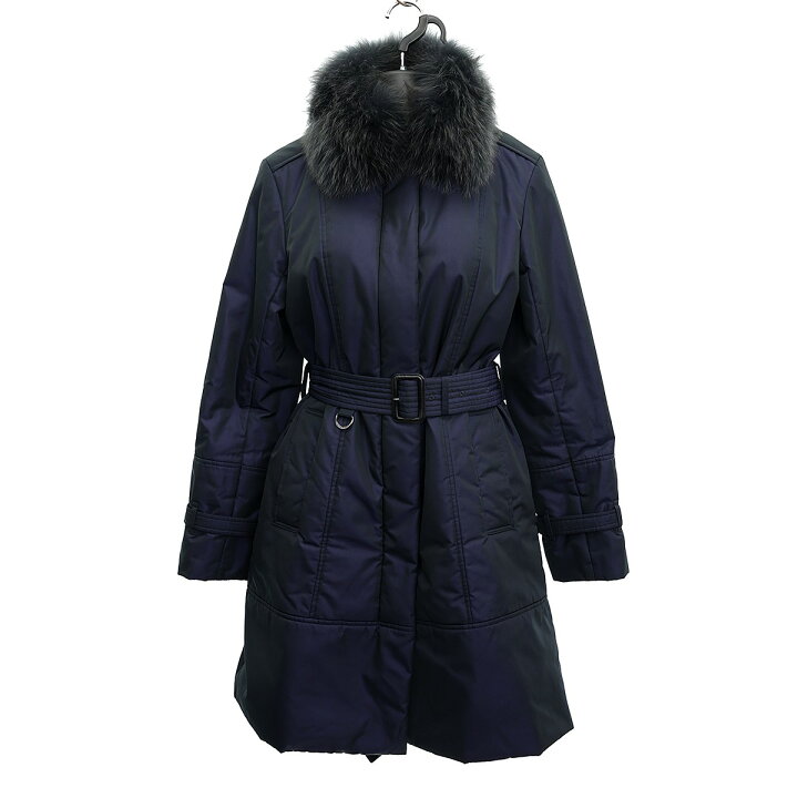 楽天市場】【中古】BURBERRY LONDON ファー取り外し可能 中綿シングル  