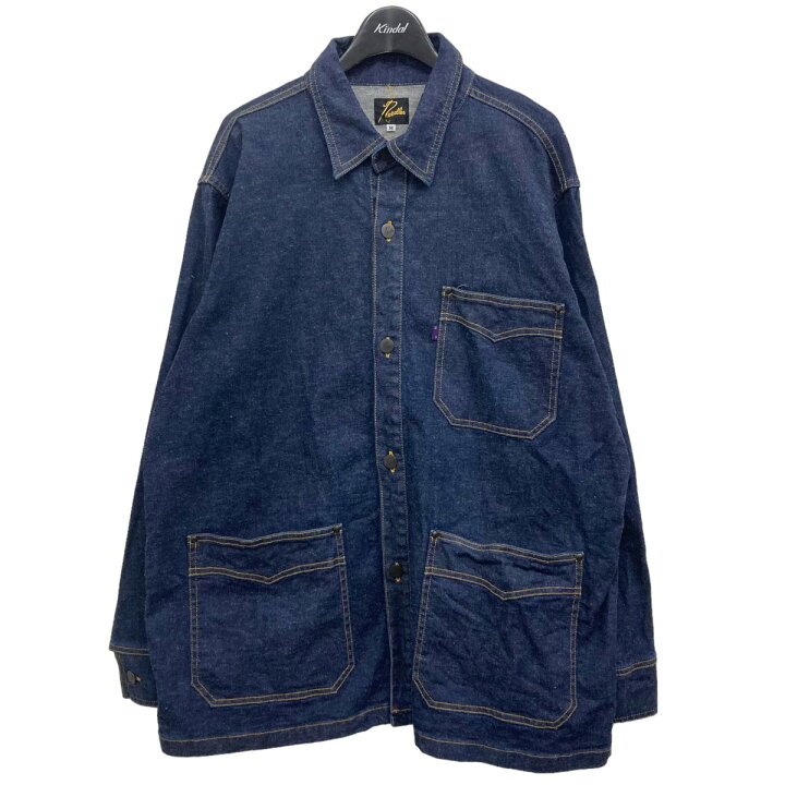 楽天市場】【中古】Needles デニムカバーオール インディゴ サイズ：M 