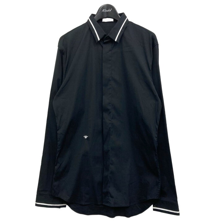 楽天市場】【中古】Dior Homme Bee刺繍シャツ ブラック サイズ：38 