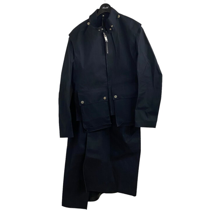 楽天市場】【中古】mackintosh×ALYXゴム引きコート ネイビー サイズ：M 