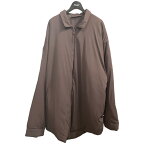 【中古】FOG ESSENTIALS　｢SHIRT JACKET｣バックロゴ中綿ジャケット プラム サイズ：L 【230923】（エフオージーエッセンシャルズ）