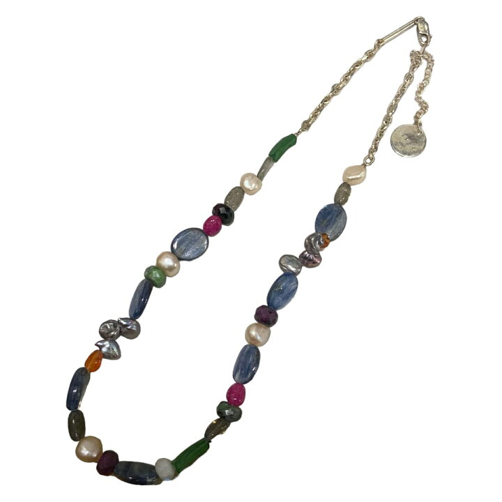 楽天市場】【中古】JieDa 21AW ｢MIX STONE NECKLACE｣ミックスストーン 