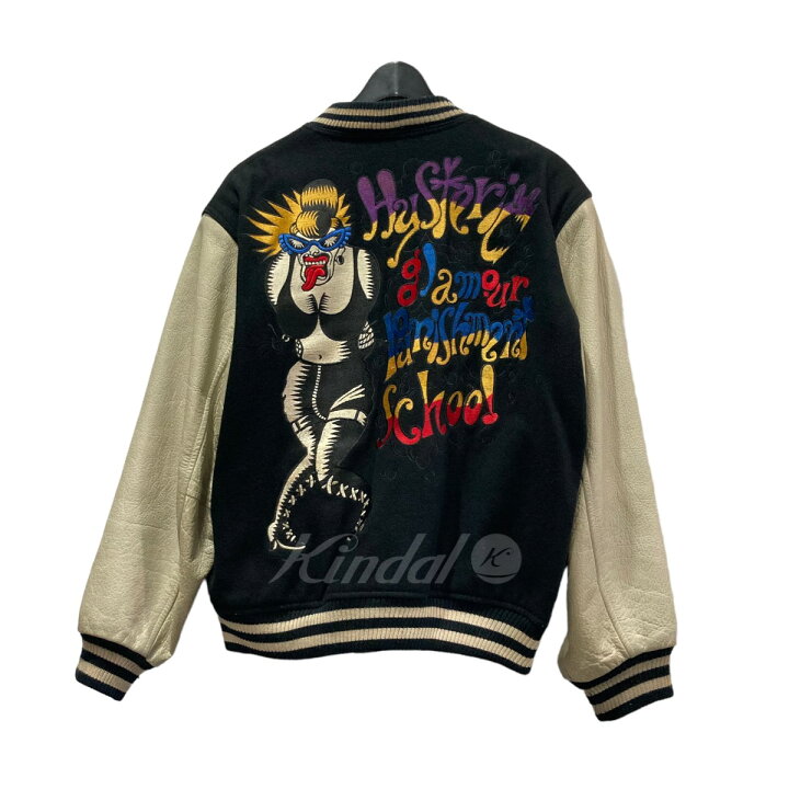 楽天市場】【中古】HYSTERIC GLAMOUR 90s 刺繍レザースタジャン 