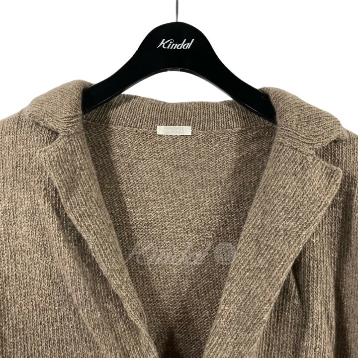 楽天市場】【中古】COMOLIカシミヤニットジャケット ベージュ サイズ 