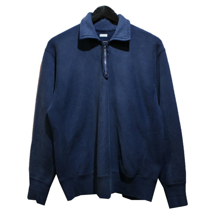 楽天市場】【中古】A．PRESSE 23SS Vintage Half Zip Sweatshirt 