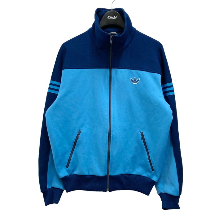 楽天市場】【中古】adidas トラックジャケット ATS-44F ネイビーブルー 