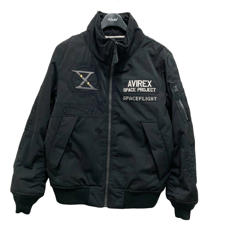 楽天市場】【中古】AVIREX TYPE MA-1 GT-10 6182176 ブラック サイズ 