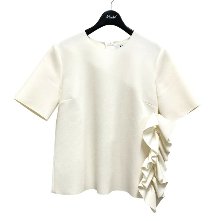 楽天市場】【中古】MSGM ラッフルカットソー フリル ミルク サイズ：38 