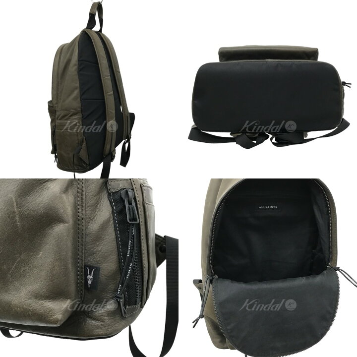 楽天市場】【中古】ALLSAINTSHAYES RUCKSACK レザーバックパック 