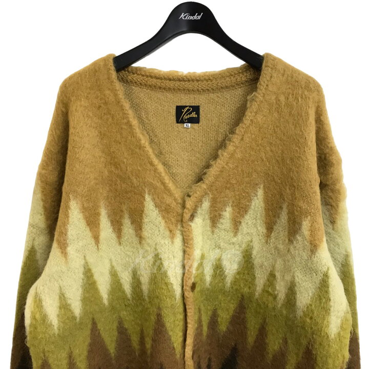 楽天市場】【中古】Needles 22AW「Mohair Cardigan-Zigzag」モヘア 