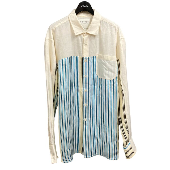楽天市場】【中古】BOTTER｢SQUAREINCRUSTED SHIRT｣ストライプデザイン 