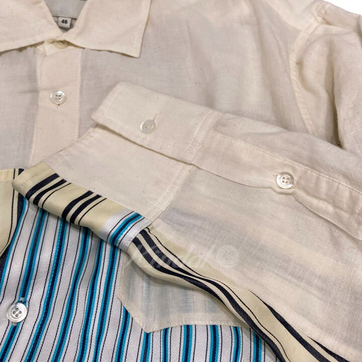 楽天市場】【中古】BOTTER｢SQUAREINCRUSTED SHIRT｣ストライプデザイン 