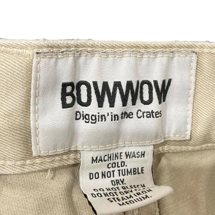 楽天市場】【中古】BOWWOW×BEAMS ｢40sUSARMYCHINOTROUSERS｣ペイント 