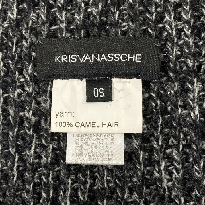 楽天市場】【中古】KRIS VAN ASSCHE マフラー グレー サイズ：OS 